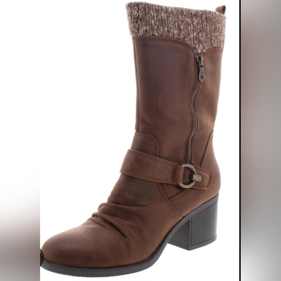 BARETRAPS Women's Tan Ankle Boots - Picture 1 of 3